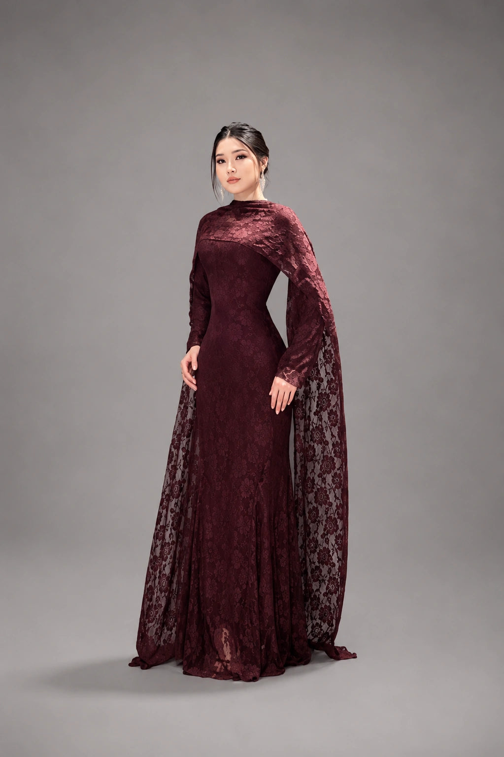 Leya Veil Set